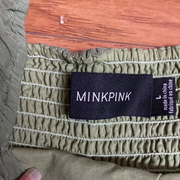 Minkpink, green, large crop top - Picture 3 of 6